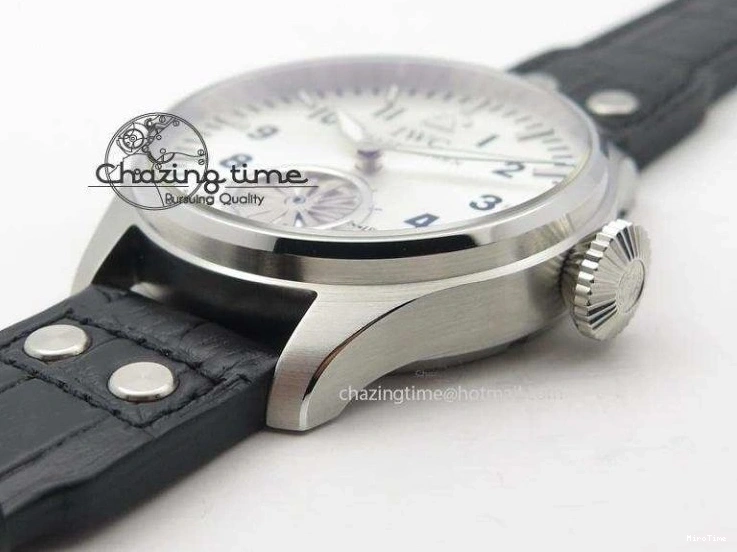 MIROTIME 0524 Big Pilot “Markus Buhler” IW5003 Turbine V6F Best Edition Silver Dial On Leather Strap A Reliable 7315